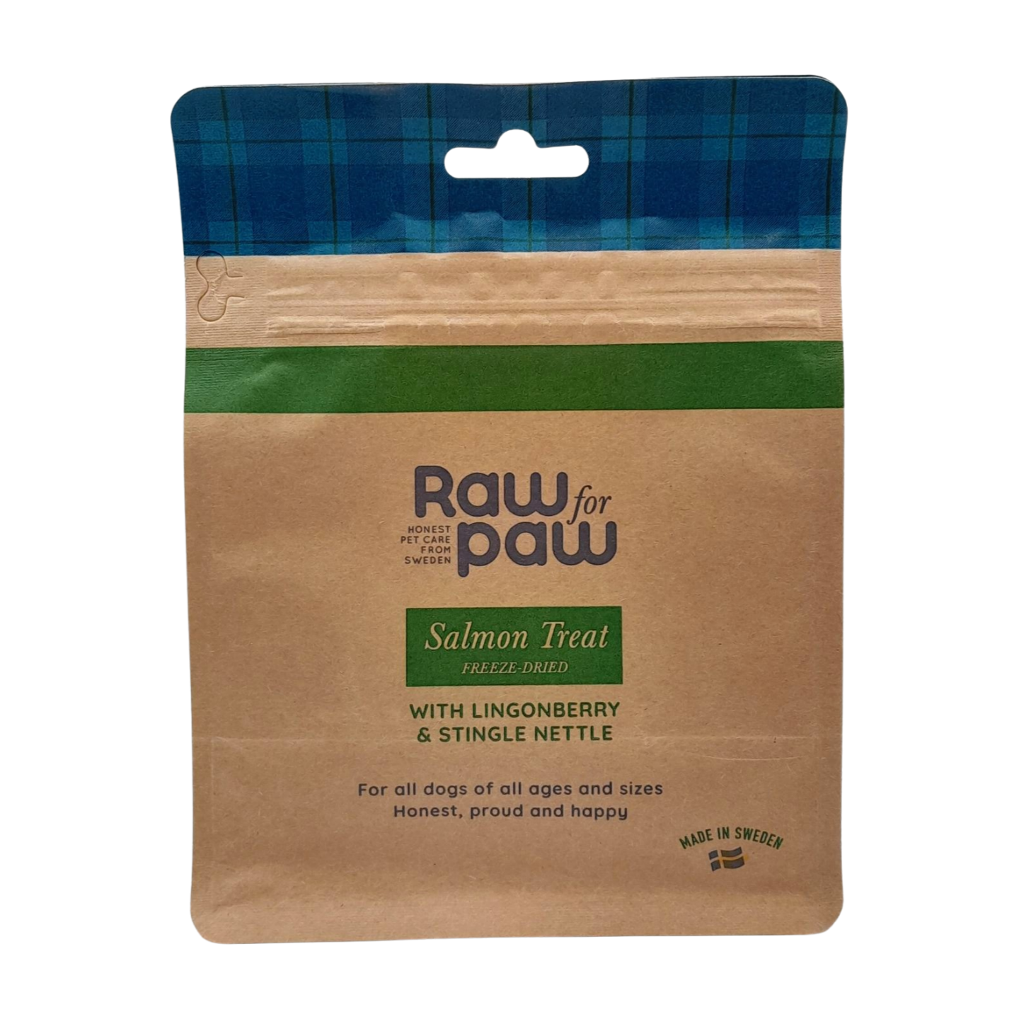 raw for paw gevriesdroogde snacks hondensnoepjes freeze dried treats snoepzakje zalm salmon treats
