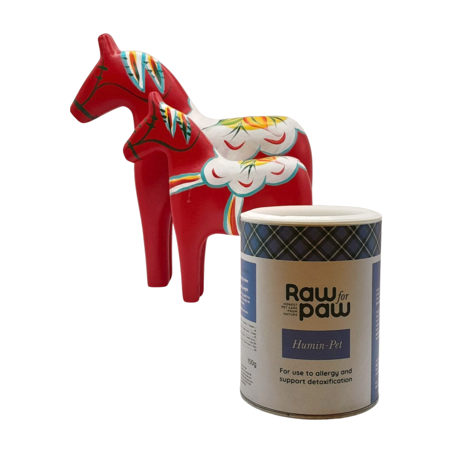 Supplement voor honden allergieën en huidirritatie Raw for Paw Humin-pet vooraan
