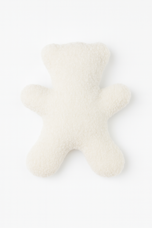 Witte teddybeer knuffel voor honden van Judith & Florent