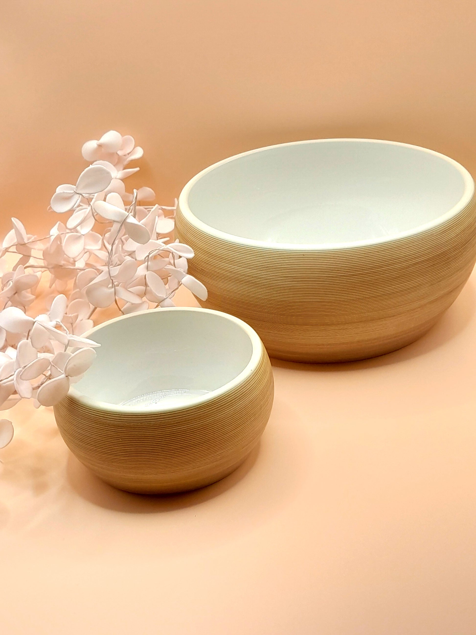 Luxe Wolters hondenvoerbak van keramiek met natuursteen look