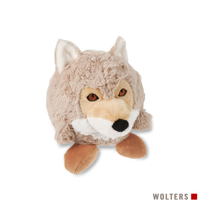 Wolters pluchen wolf voor honden zonder pieper