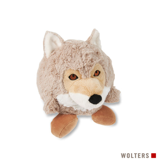 Wolters pluchen wolf voor honden zonder pieper